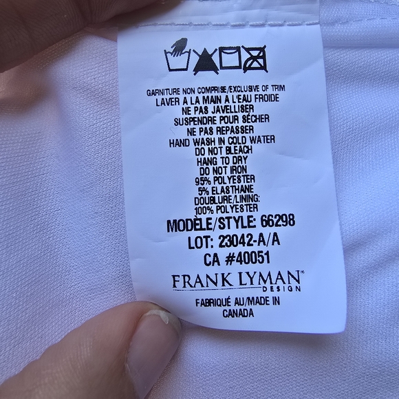 Frank Lyman Design Blue and Yellow Striped Midi Dress - Picture 10 of 11